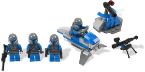 Mandalorian Lego Minisand Vehicles PNG image