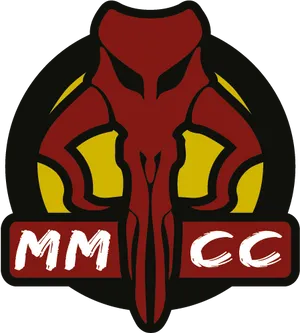Mandalorian Mythosaur Skull Logo M M C C PNG image