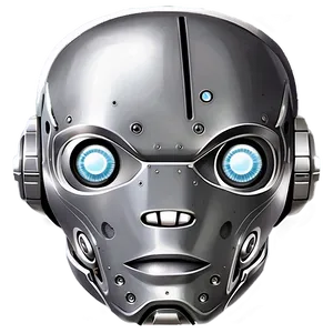 Manga Robot Head PNG 99
