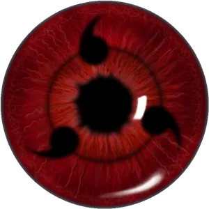 Mangekyou Sharingan Eye Closeup