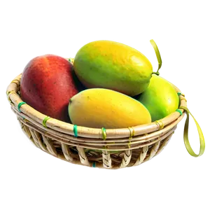 Mango Basket Png Fds PNG image