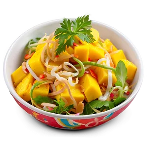 Mango Salad Png Jeu PNG image