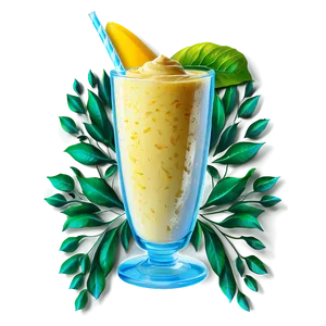 Mango Smoothie Png Wvf13 PNG image