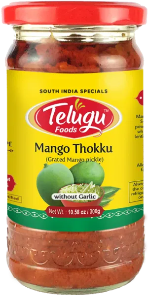 Mango Thokku Pickle Jar PNG image