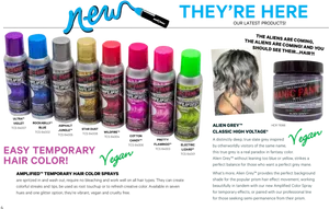 Manic Panic Hair Color Products Ad PNG image