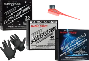 Manic Panic Hair Lightening Kits PNG