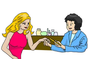 Manicure Session Beauty Salon