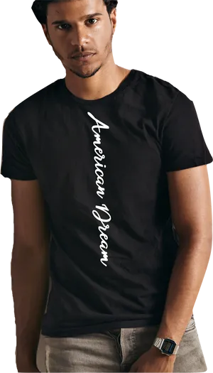 Manin American Dream Shirt PNG image