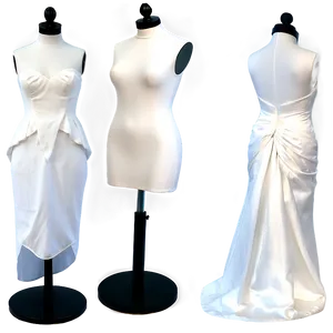 Mannequin For Bridal Gown Display PNG 05242024