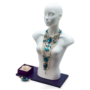 Mannequin For Jewelry Display PNG 81