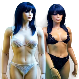Mannequin For Lingerie Display PNG 05242024