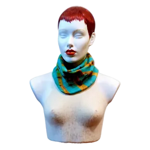 Mannequin For Scarf Display PNG 70
