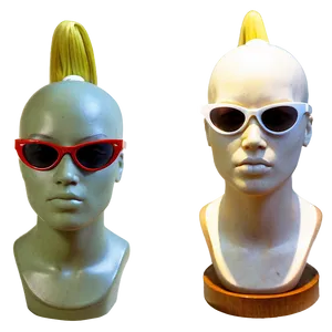 Mannequin For Sunglasses Display PNG 05242024 PNG