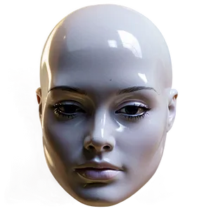 Mannequin Head Display PNG 59