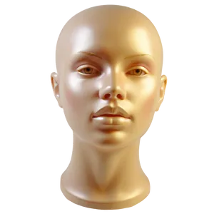 Mannequin Head For Jewelry Display Png 06282024 PNG image