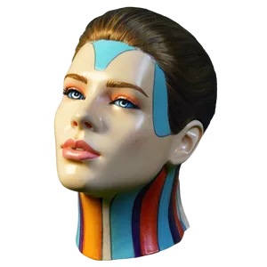 Mannequin Head For Theatre Props PNG Edo20 PNG