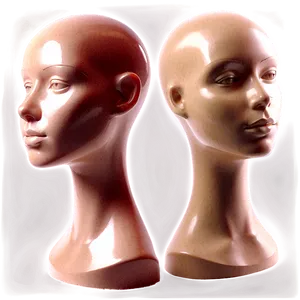 Mannequin Head For Visual Merchandising PNG Wvw PNG