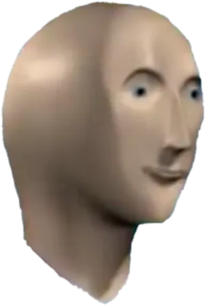 Mannequin Head Side View