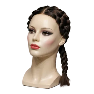 Mannequin Head With Braided Hair PNG Ynd PNG