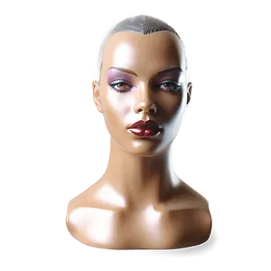 Mannequin Head With Facial Features Png Sld34 PNG image