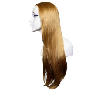 Mannequin Head With Hair Extensions Png 06282024 PNG image