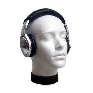 Mannequin Head With Headphones PNG Cfh