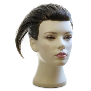 Mannequin Head With Unique Hairstyles PNG Ouq PNG