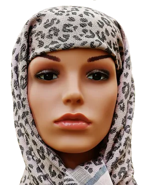 Mannequin Headwith Scarf
