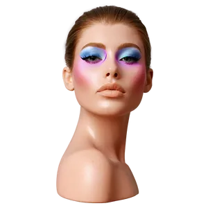 Mannequin With Makeup PNG 50