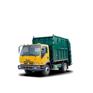 Manual Garbage Truck PNG 06202024