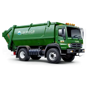 Manual Garbage Truck Png Wth PNG image