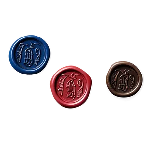 Manuscript Wax Seal PNG 31