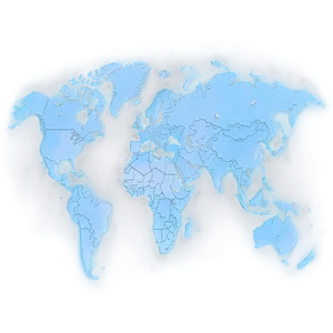 Map Of The World D PNG image