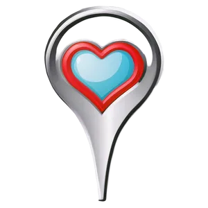 Map Pin With Heart Png Dst99 PNG image