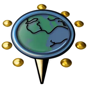 Map Pin With Star Png Bsp64 PNG image