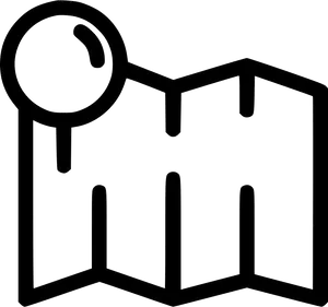 Mapand Magnifying Glass Icon PNG