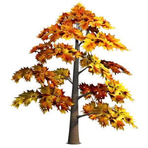 Maple Autumn Tree Png 06122024 PNG image