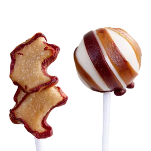 Maple Bacon Cake Pops PNG Sib PNG