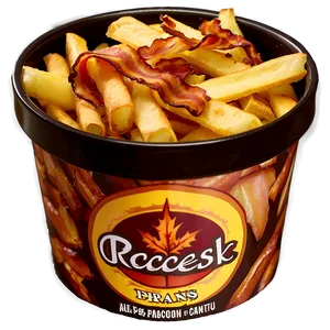Maple Bacon Fries PNG Nms38 PNG