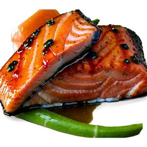 Maple Glazed Salmon Png Iex PNG image