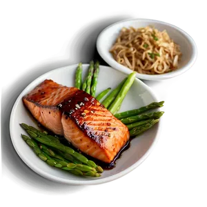 Maple Glazed Salmon Png Lnu94 PNG image