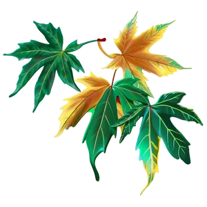 Maple Leaves Autumn Png Mwo75 PNG image