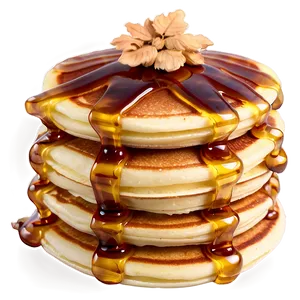 Maple Syrup Pancakes PNG Hjn