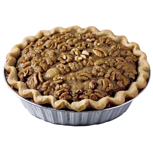 Maple Walnut Pie PNG 05232024