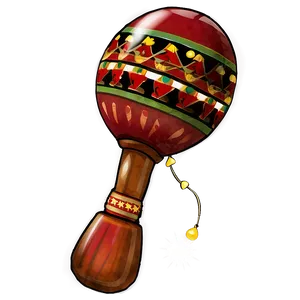 Maraca For Celebration PNG Bot65 PNG