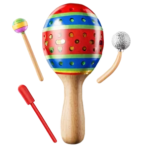 Maraca For Music Band PNG Jtq