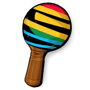 Maraca With Flags PNG 39