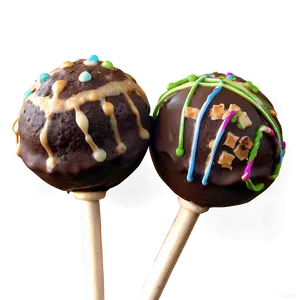Marble Cake Pop PNG 76