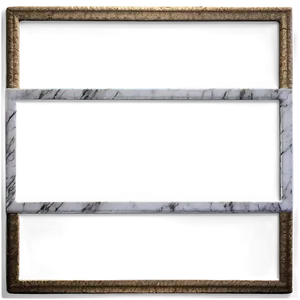 Marble Effect Photo Border PNG Urq PNG