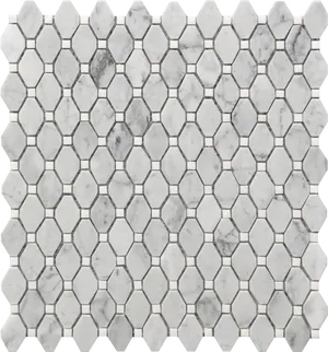 Marble Hexagon Tile Pattern PNG image